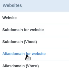 hostico , ispconfig, subdomain